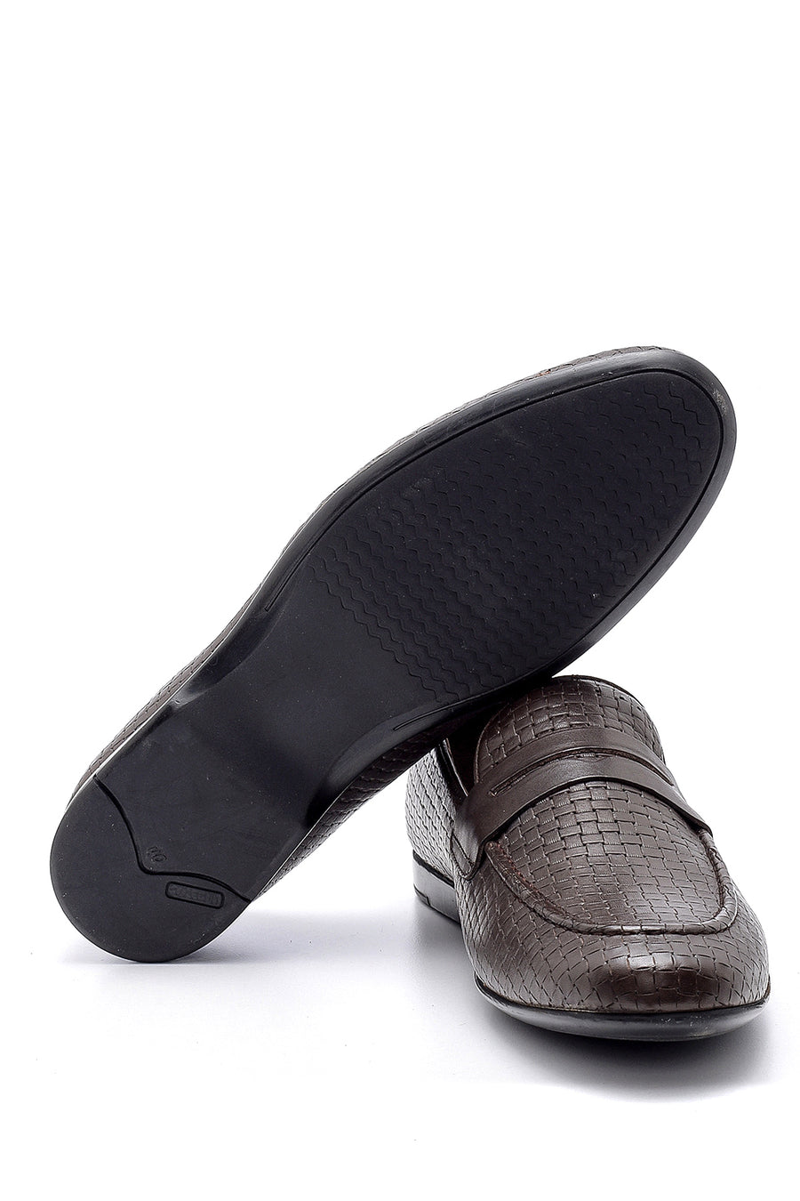 Men's Leather Printed Loafer