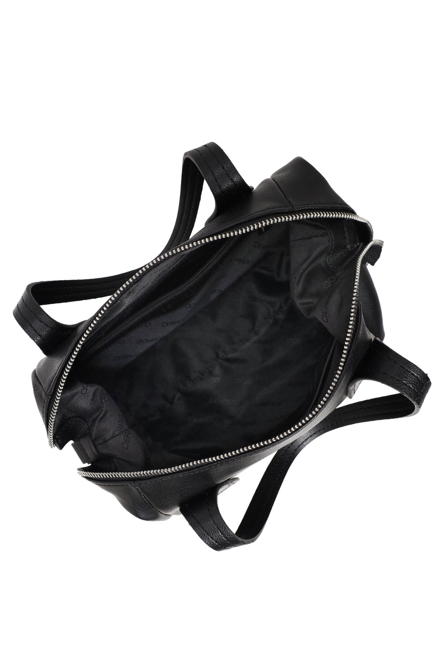 Woman Black Long-Strap Accessory Shoulder Bag