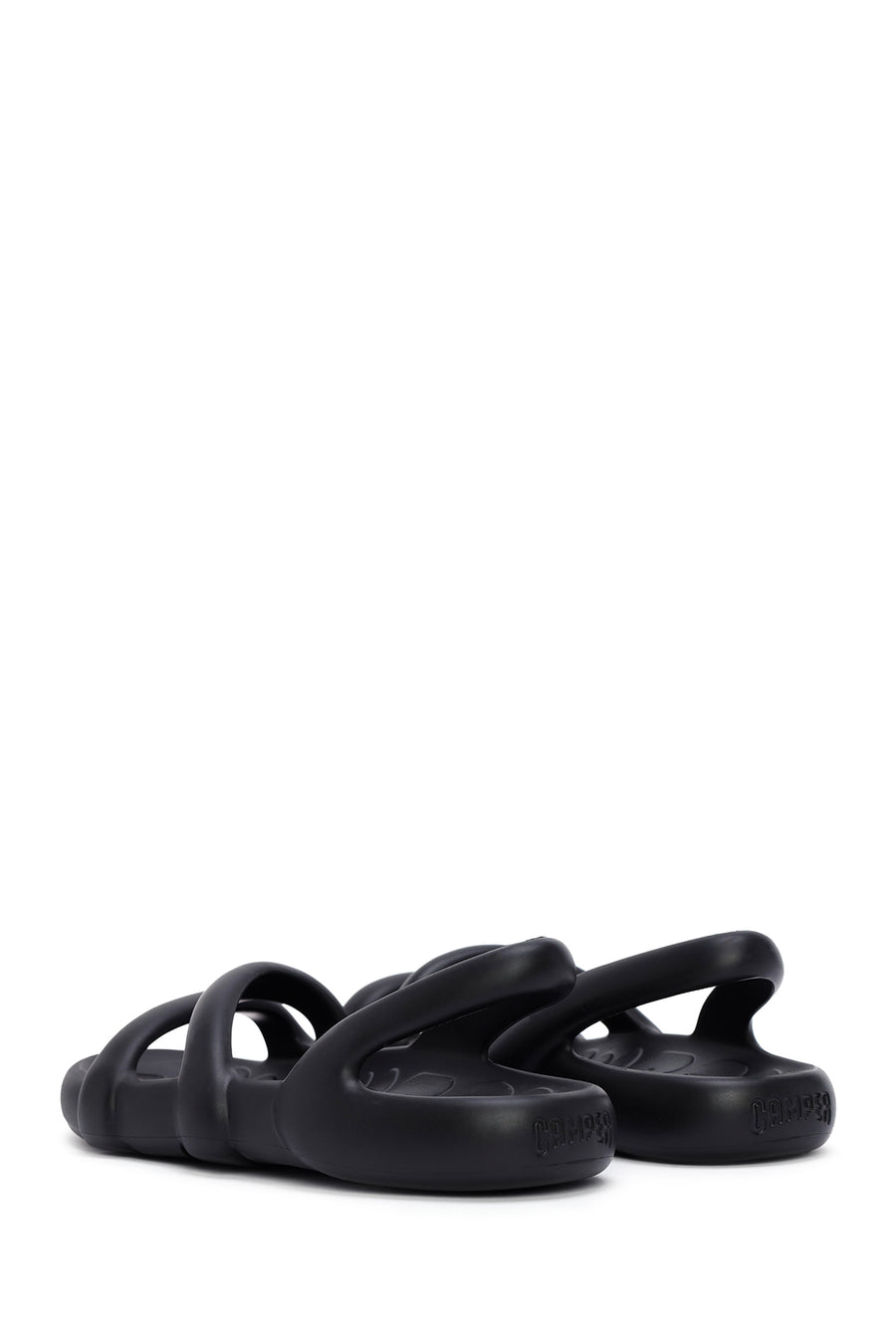 Camper Women's Black Kobarah Flat Slippers