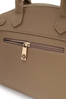 Woman Mink Long-Strap Croc-Pattern Classic Shoulder Bag | Derimod