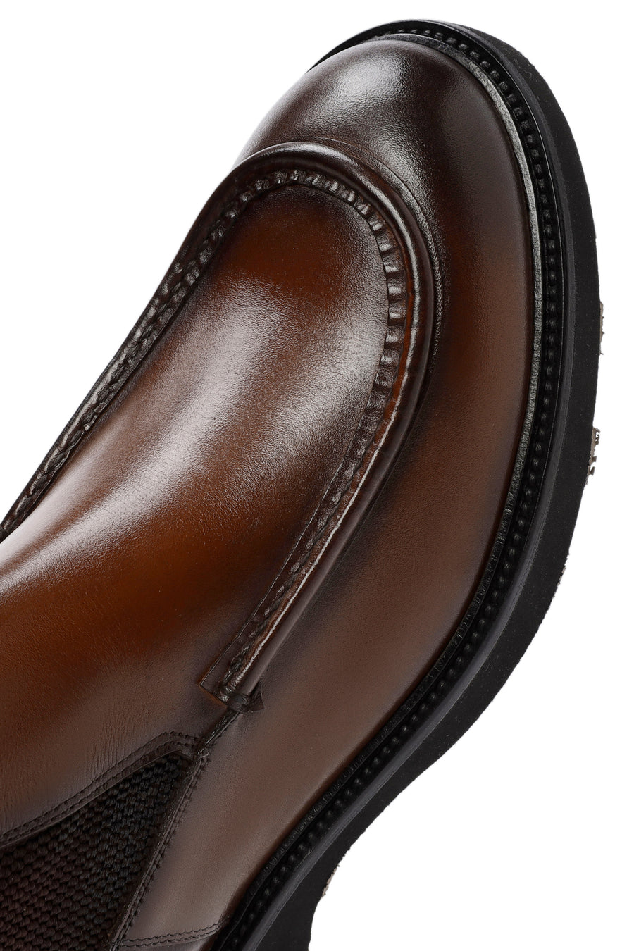 Men's Brown Leather Casual Chelsea Boots