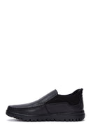 Men's Black Leather Casual Loafer | Derimod