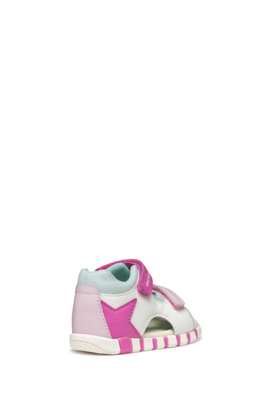 Geox Kız Bebek B Sandal Iupidoo A - Synt + Mesh Çift Bantlı Kumaş Sandalet