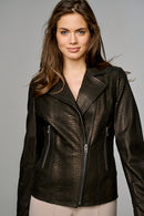 Kelly Women's Leather Jacket | Derimod