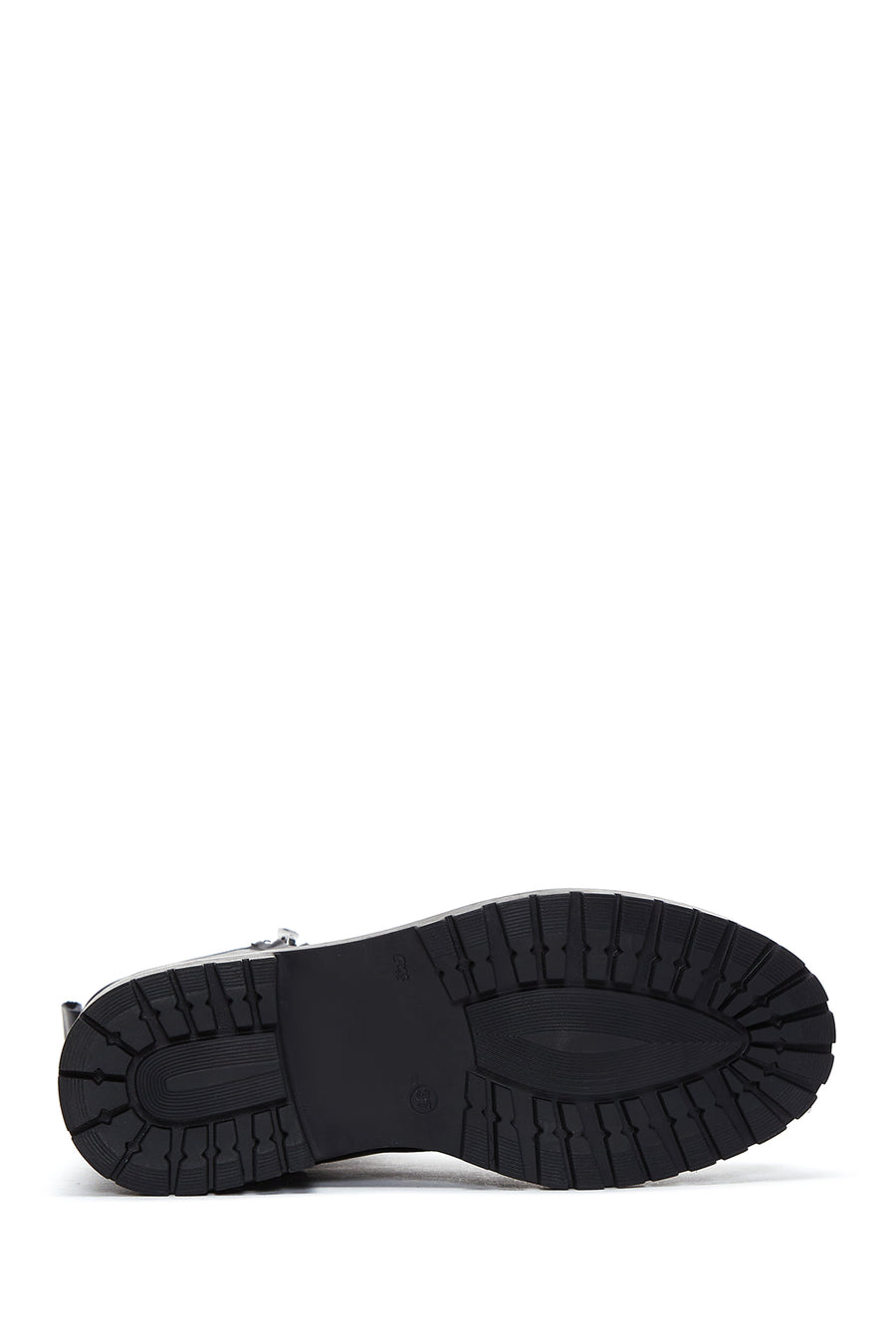 Women's Black Zippered Leather Boots
