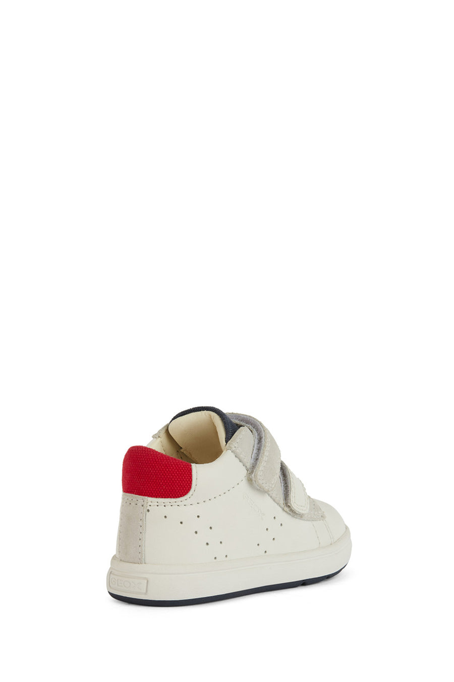 
Geox Baby Boy White Biglia Strap Leather Sneaker
