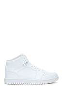 Women's White High Top Sneaker | Derimod