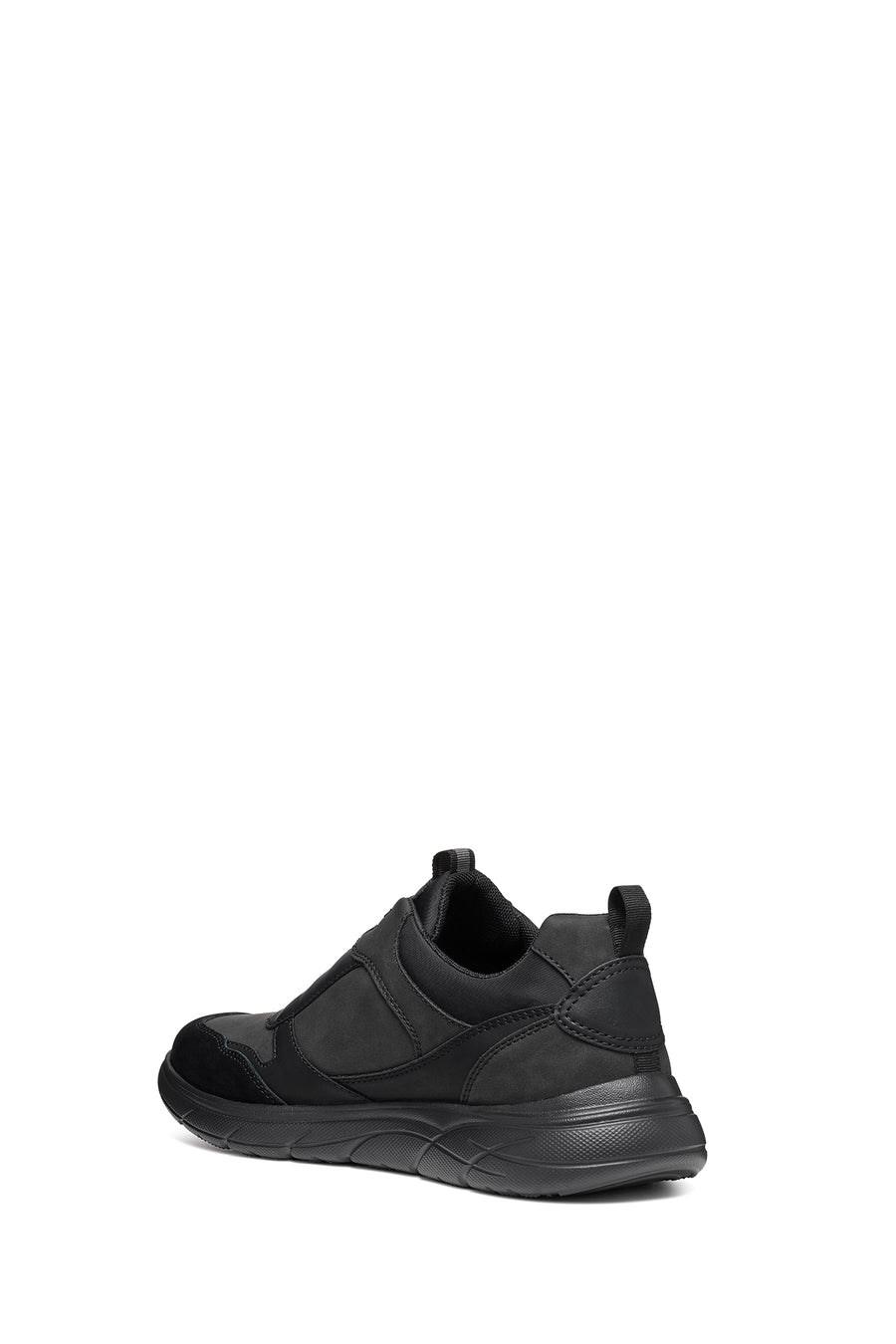 Geox Men's Black Portello Sneakers