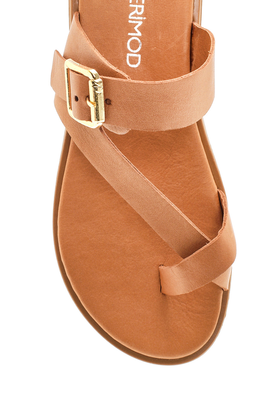 Women's Leather Flip Flops