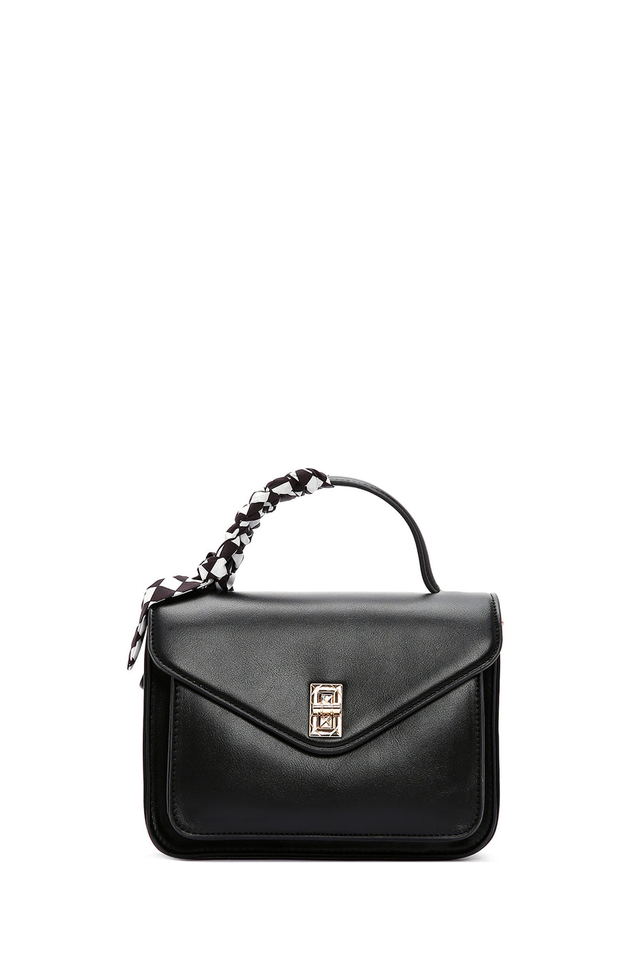 Women's Black Long Strap Shoulder Bag