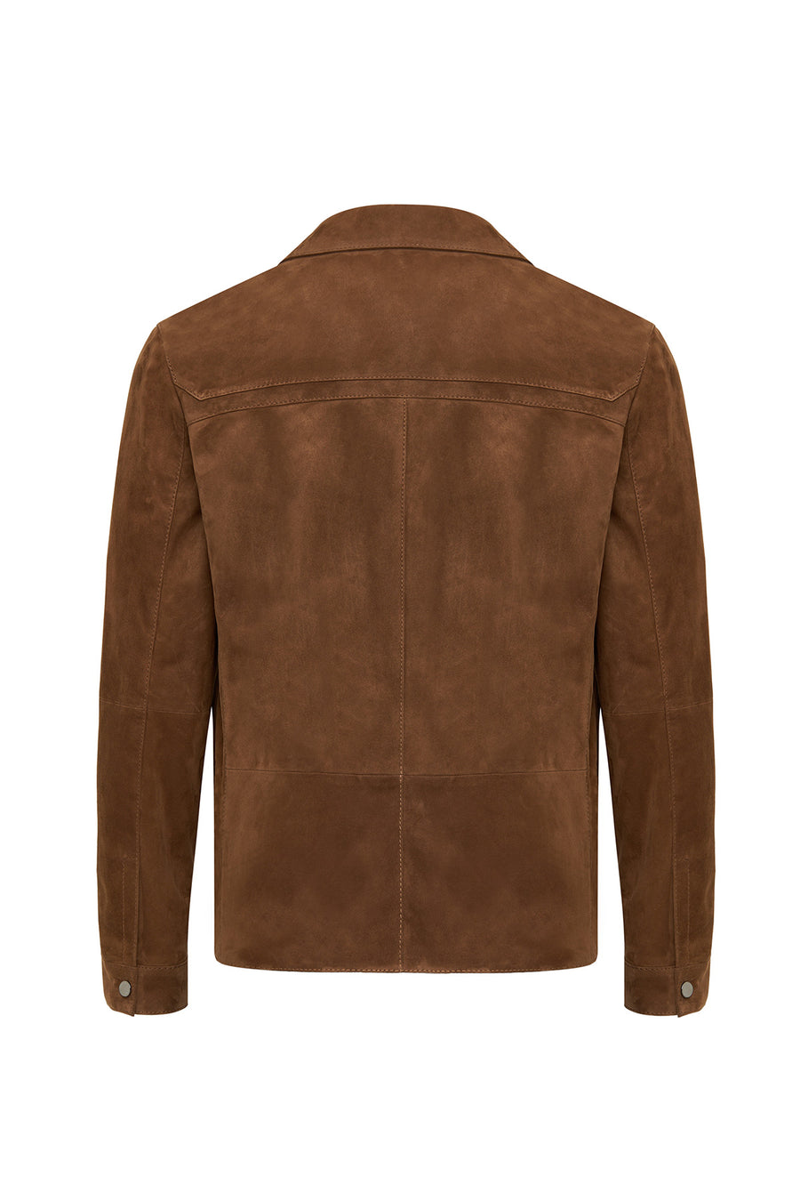 Mark Men's Brown Suede Leather Jacket