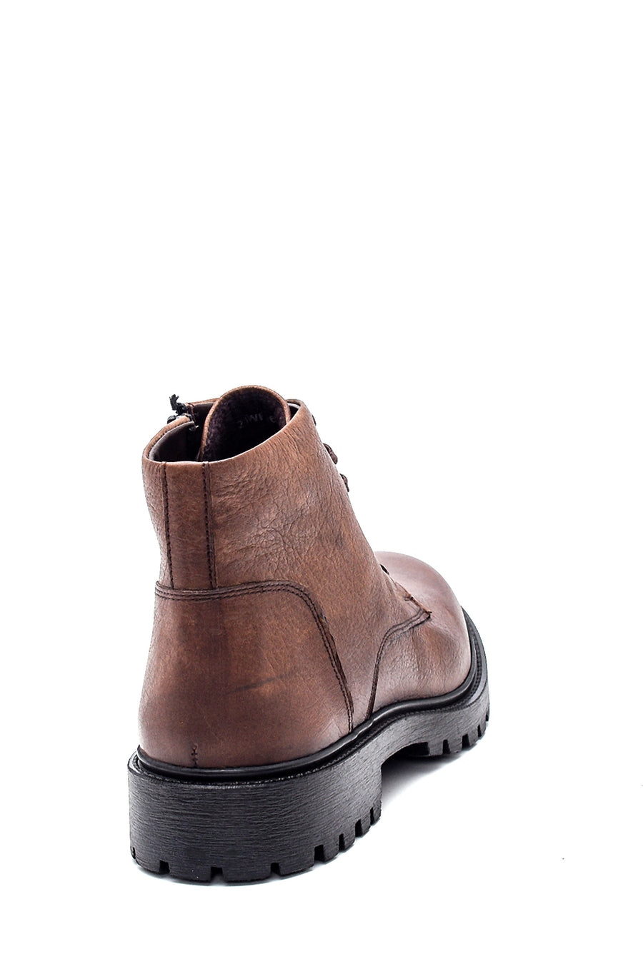 Men's Leather Zippered Boots