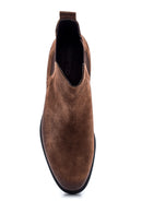 Men's Leather Suede Chelsea Boots | Derimod