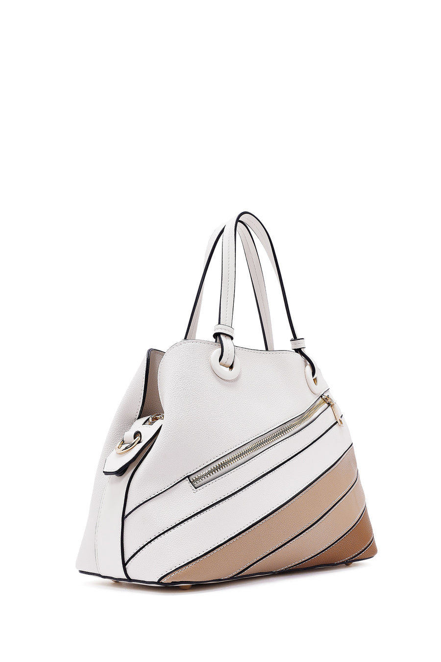 Women's Beige Long Strap Shoulder Bag