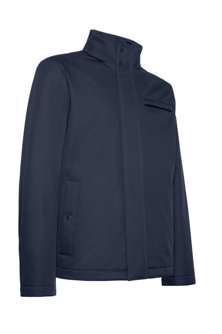 Geox Men's Navy Blue Vincit Coat