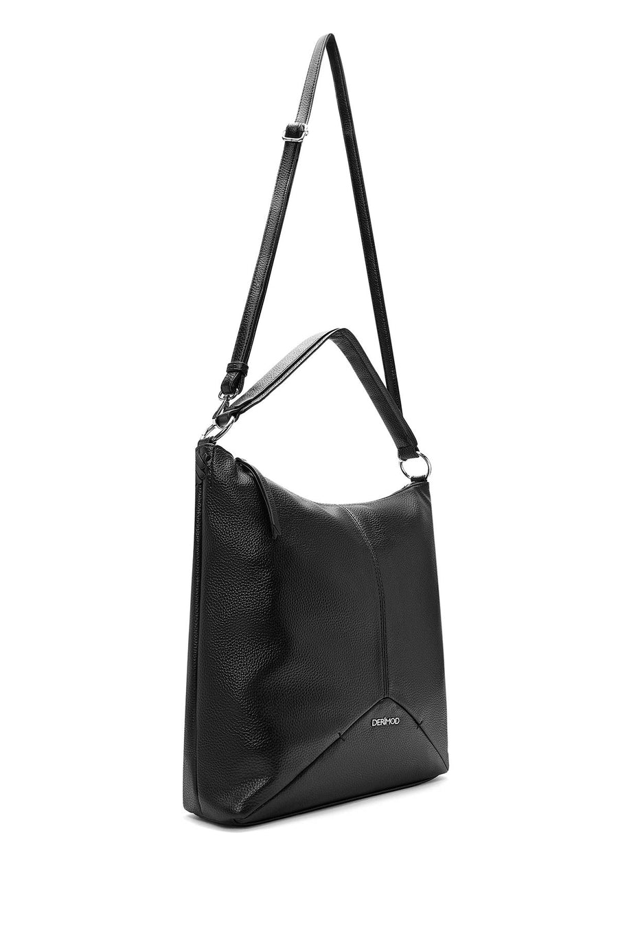 Women's Black Long Strap Shoulder Bag