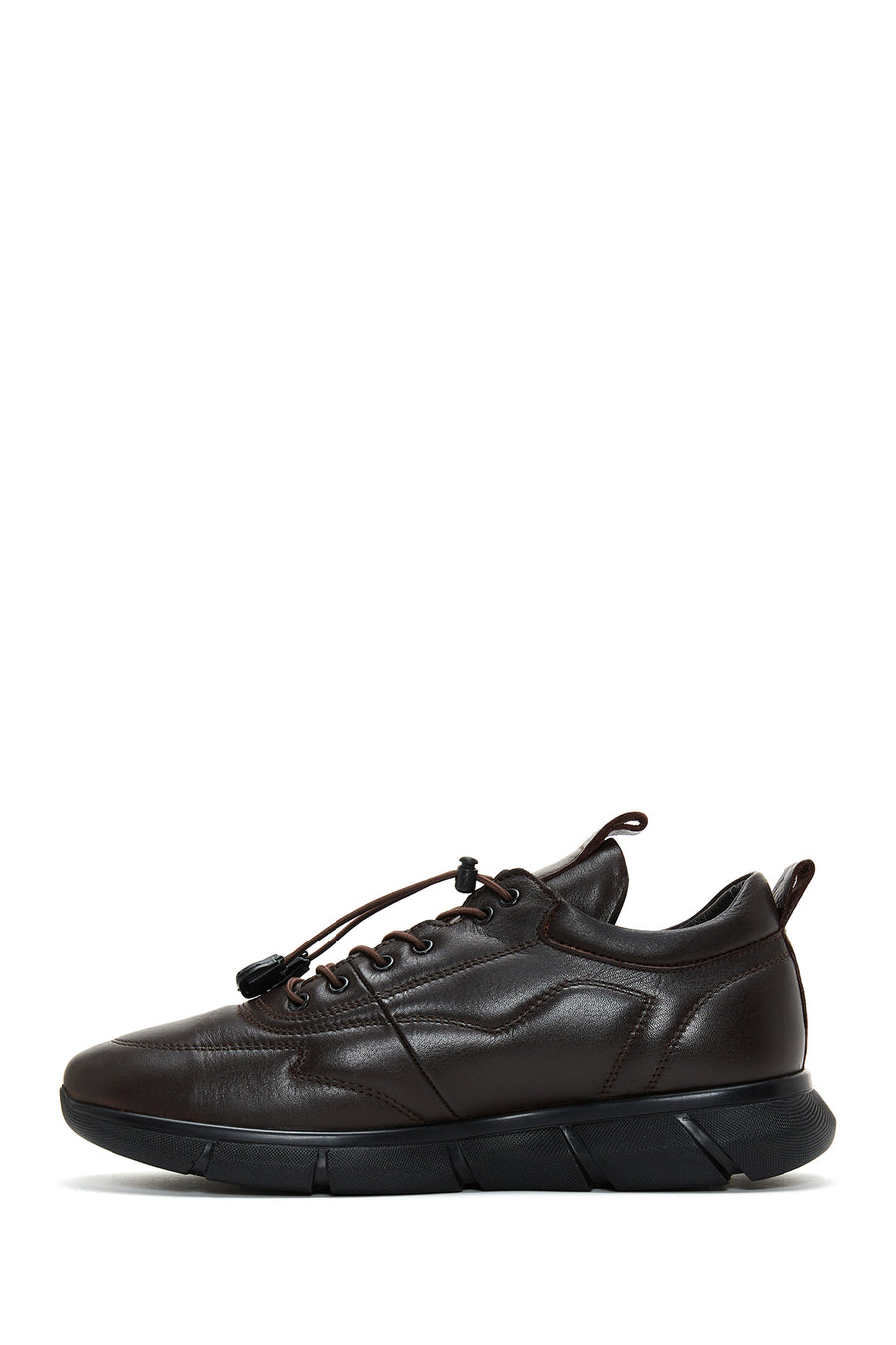 Men's Brown Leather Casual Shoes