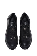 Women's Black Leather Casual Shoes | Derimod