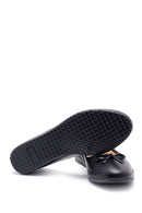 Women's Bow Leather Ballerinas | Derimod