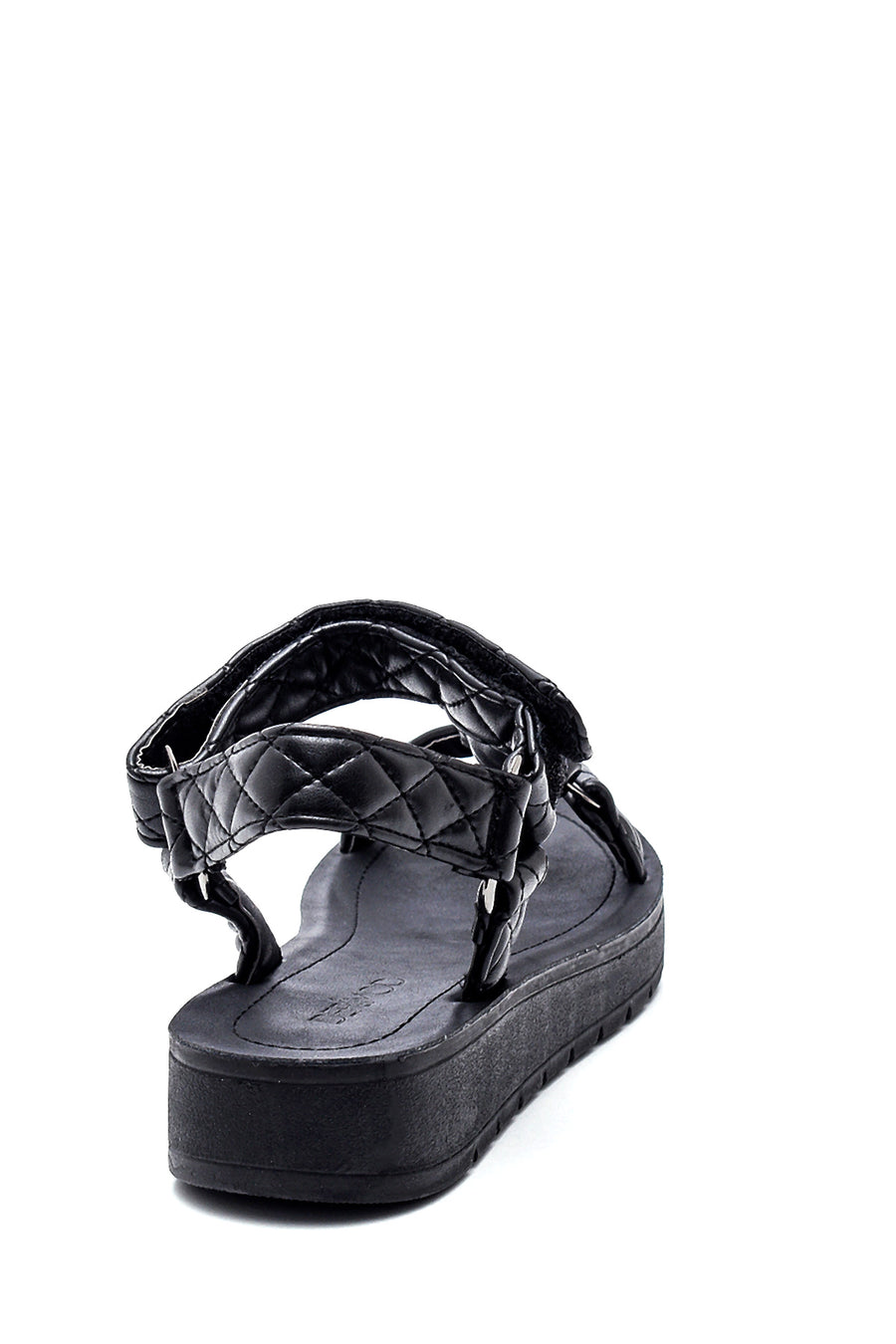 Women's Black Flat Sandals