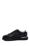 Erkek Siyah Deri Sneaker | Derimod