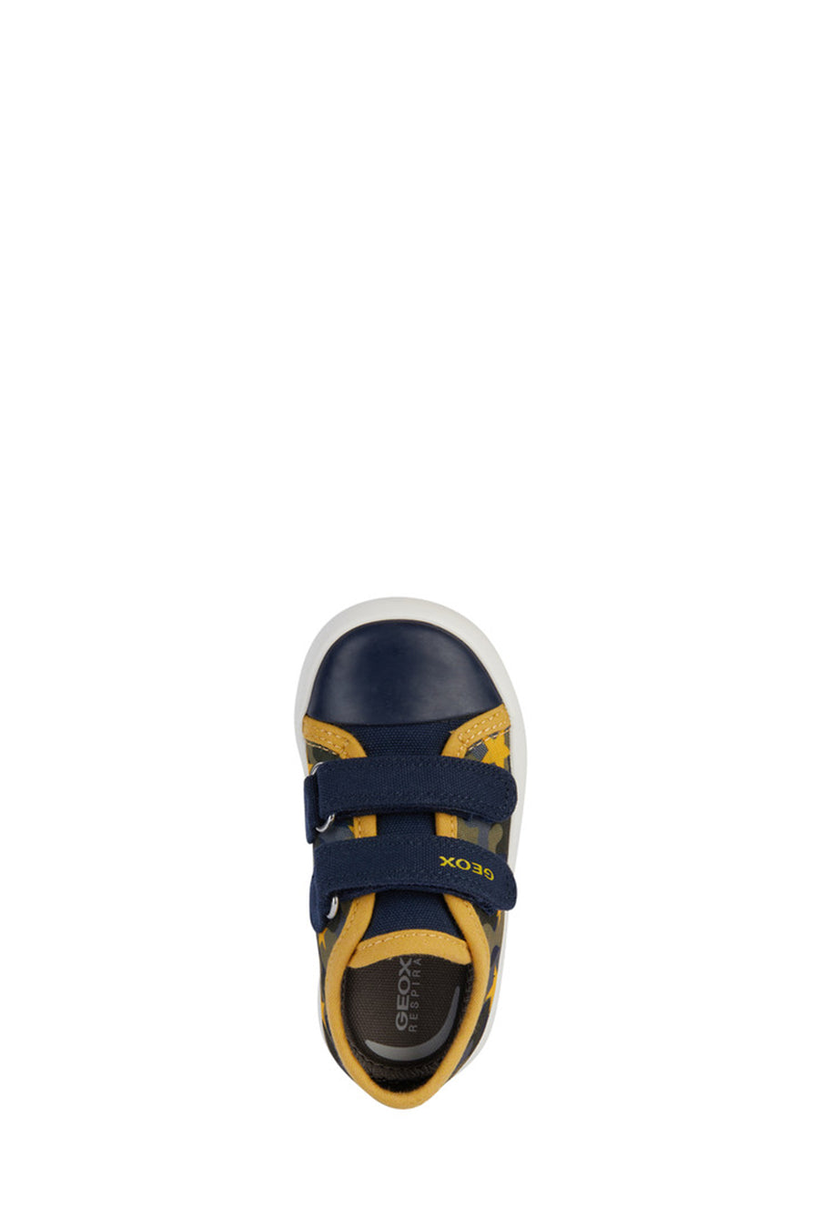 Geox Baby Boy Navy Blue Fabric Sneakers