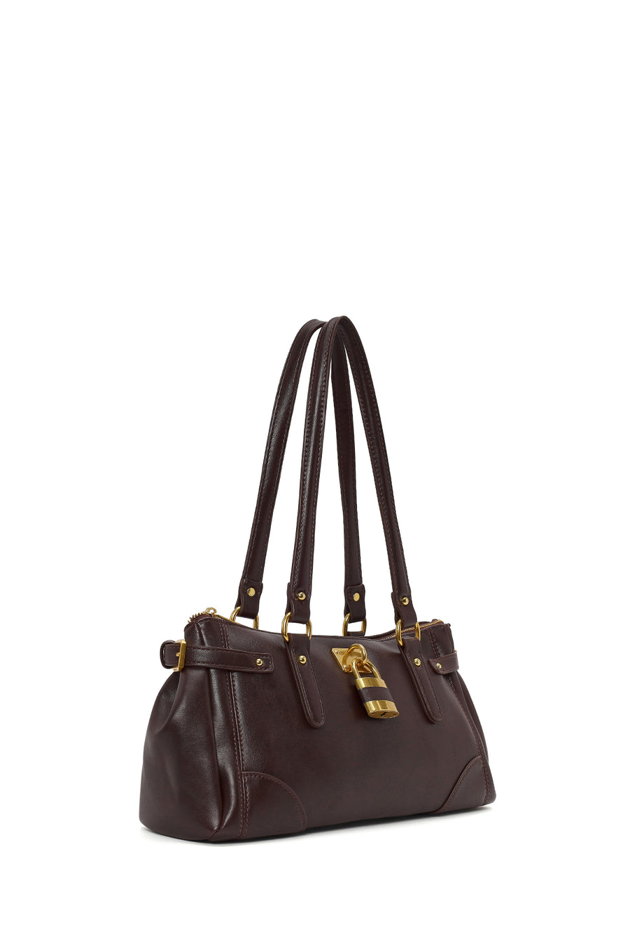 Woman Burgundy Shoulder Bag
