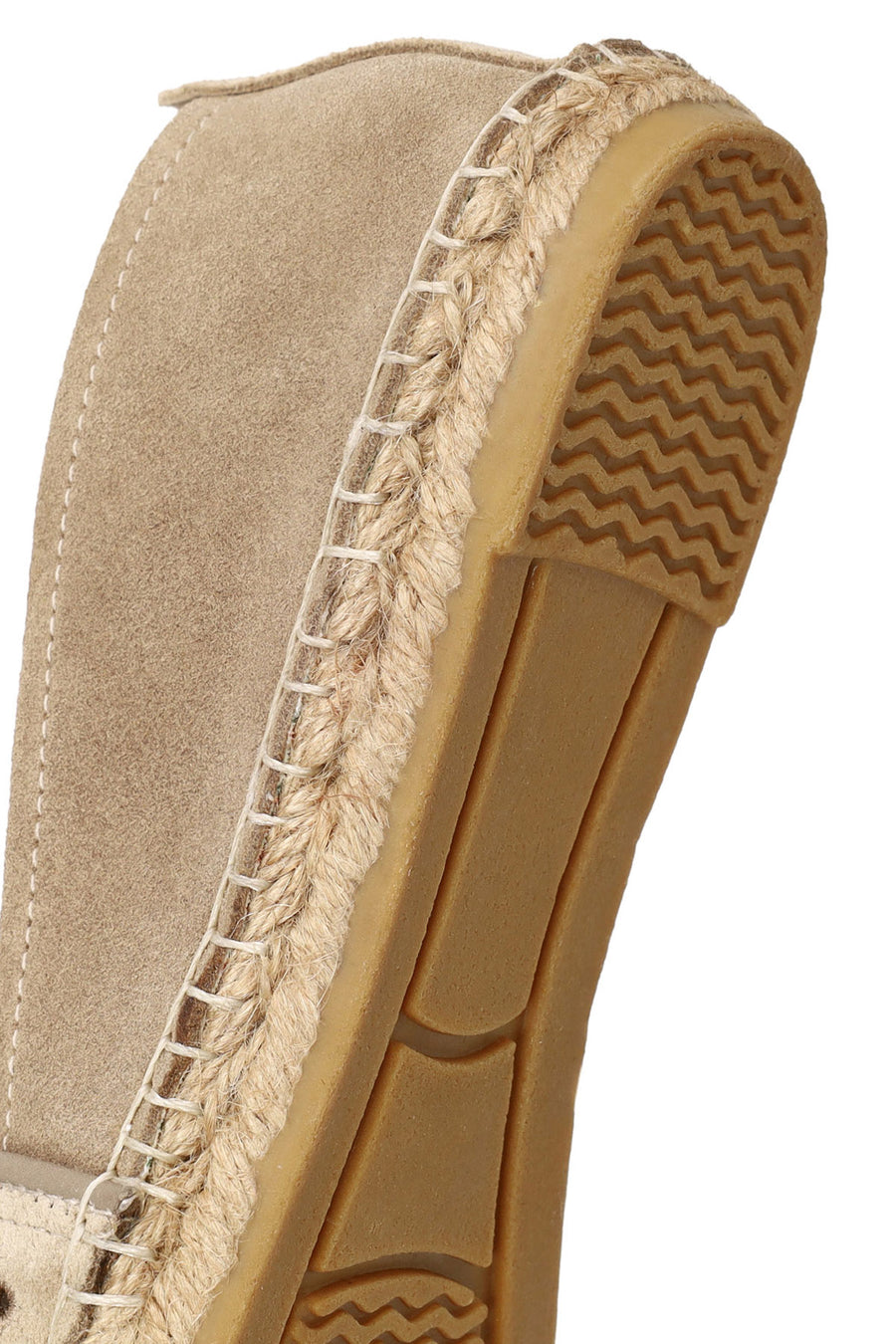 Woman Light Beige Suede Espadrilles