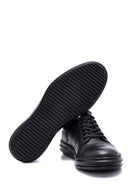 Men's Leather Printed Sneaker | Derimod
