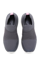 Women's Gray Thick Soled Sneaker | Derimod