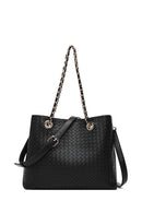 Women's Black Long Strap Printed Shoulder Bag | Derimod