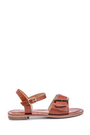 Women's Crocodile Printed Casual Sandals | Derimod