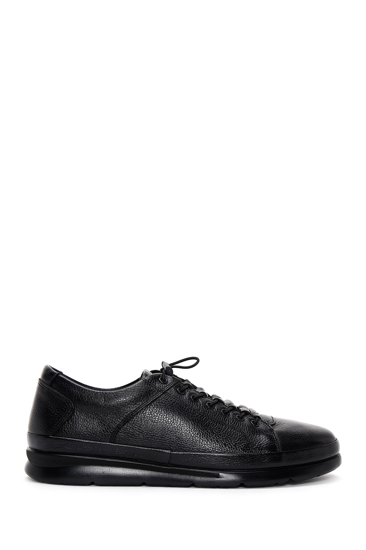 Erkek Siyah Bağcıklı Deri Casual Ayakkabı 24SFD6745FT | Derimod