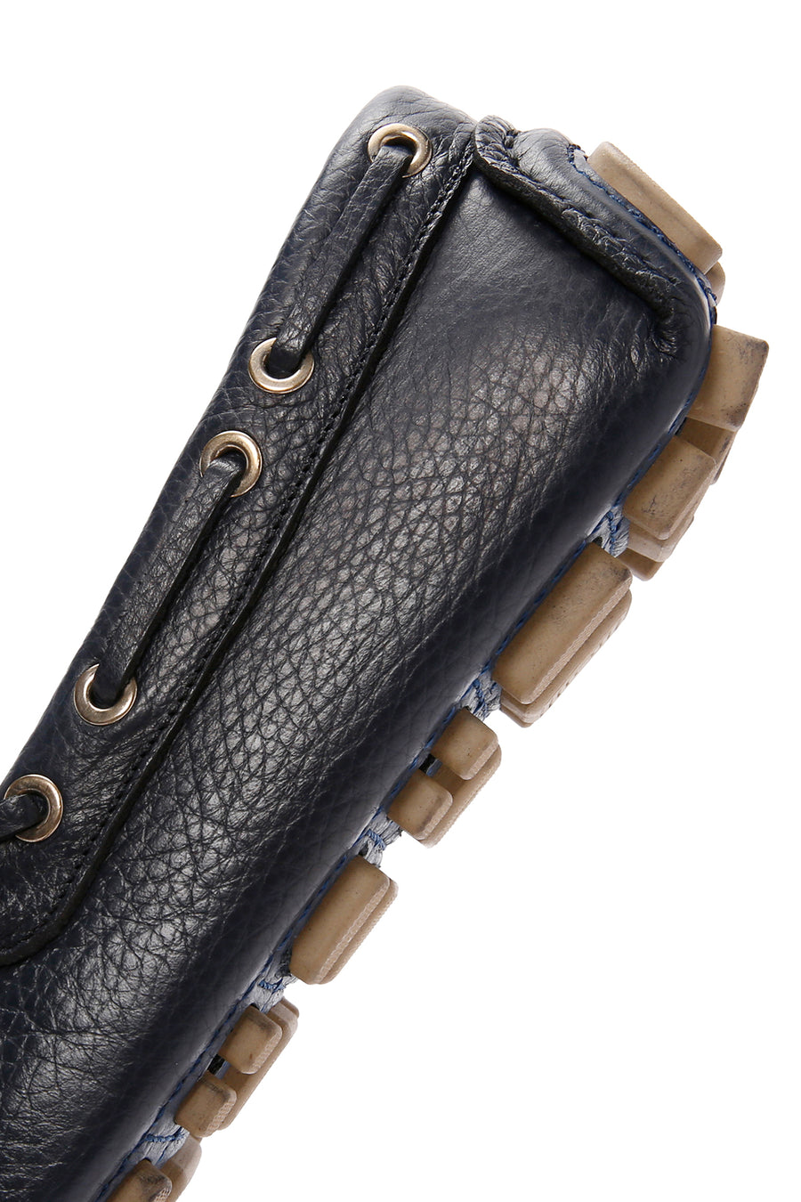 Erkek Lacivert Deri Comfort Loafer