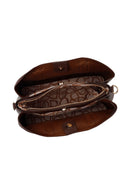 Woman Brown Long-Strap Classic Shoulder Bag | Derimod