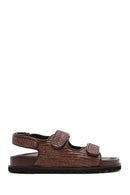 Women's Brown Strappy Sandals | Derimod