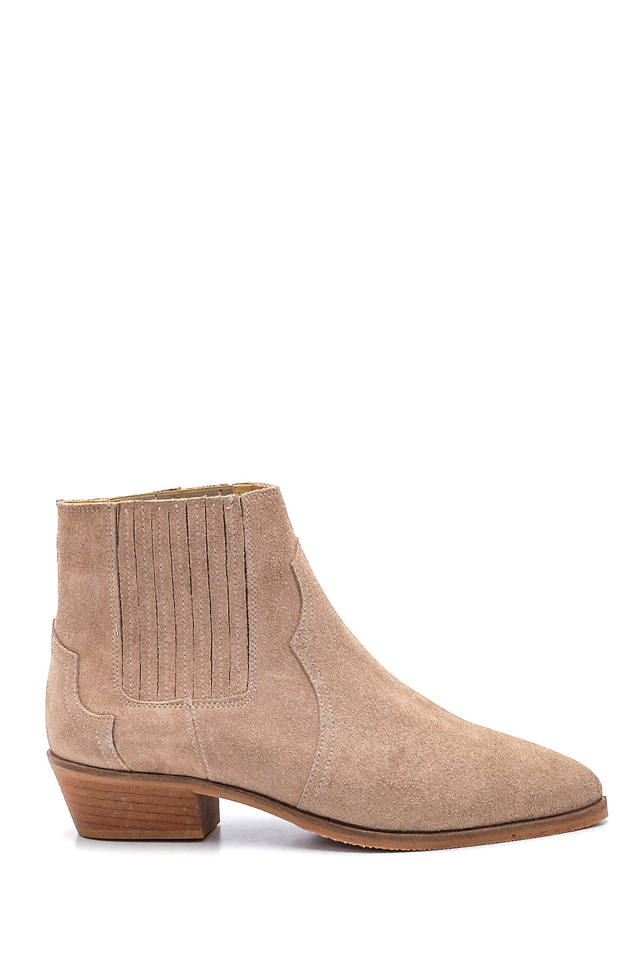 Kadın Deri Süet Bot 21WFD160210 | Derimod