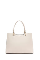 Women's Cream Long Strap Shoulder Bag | Derimod