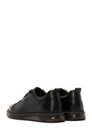 Men's Black Leather Sneaker | Derimod