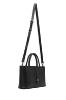 Women's Black Long Strap Leather Shoulder Bag | Derimod