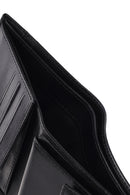 Men's Black Leather Wallet | Derimod