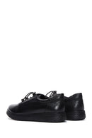 Women's Black Leather Casual Shoes | Derimod