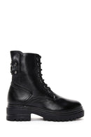 Women's Buckle Detailed Zippered Boots | Derimod