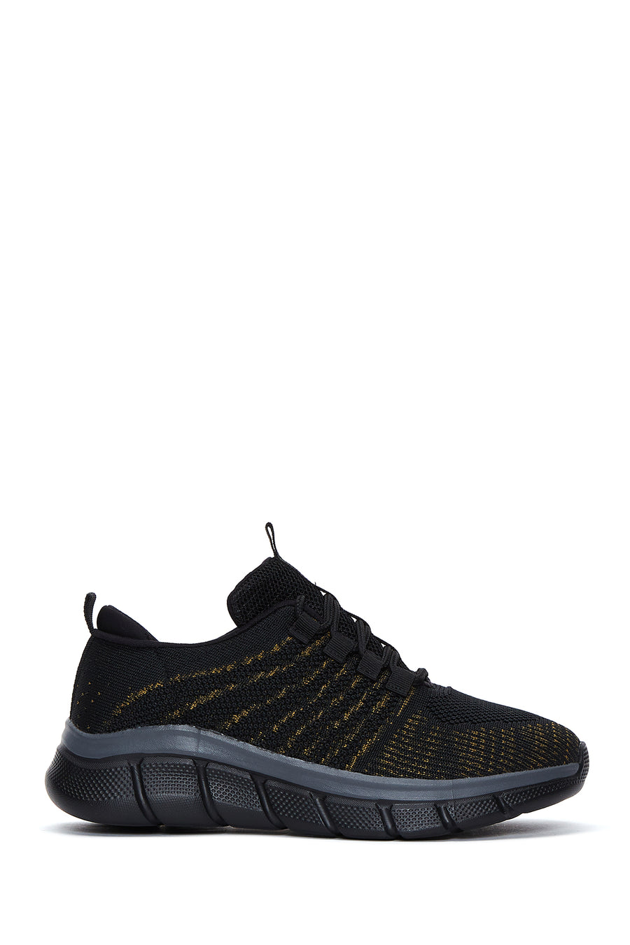 Women's Black Fabric Sneaker 22WFD48026F | Derimod