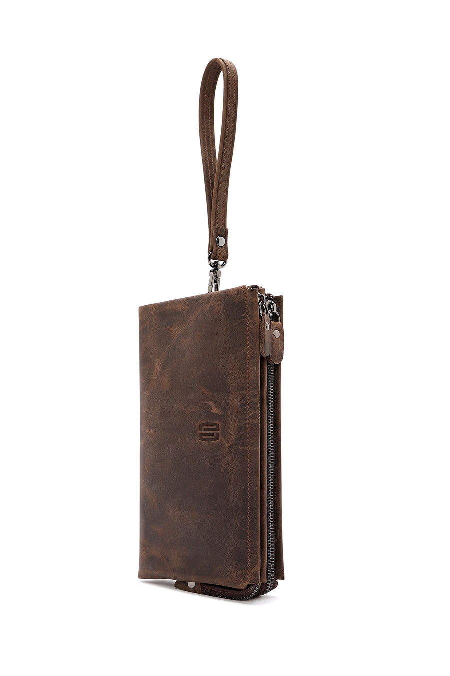 Men's Mink Leather Handbag