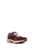 Derimod Studio Women's Burgundy Lace-Up Thick-Soled Sneaker | Derimod