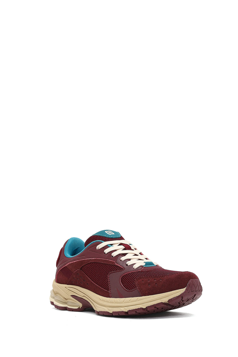 Derimod Studio Women's Burgundy Lace-Up Thick-Soled Sneaker