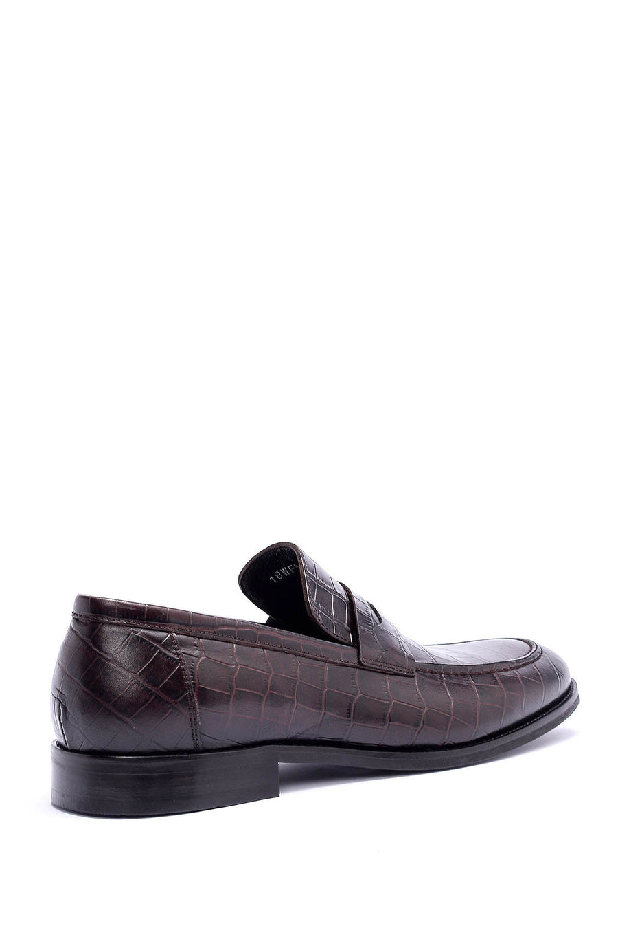 Crocodile Patterned Men's Shoes