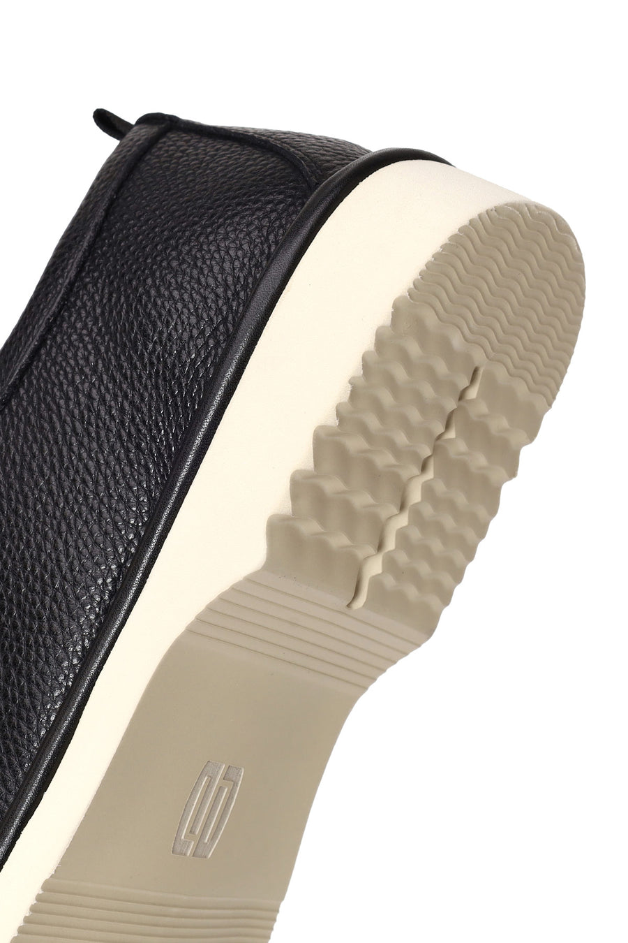 Male Black Lace-up Leather Casual Shoes