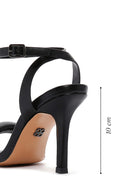 Kadın Siyah Bilekten Bantlı İnce Topuklu Sandalet | Derimod